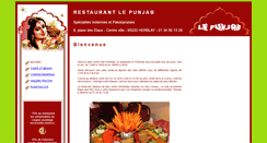Desktop Screenshot of le-punjab-herblay.com